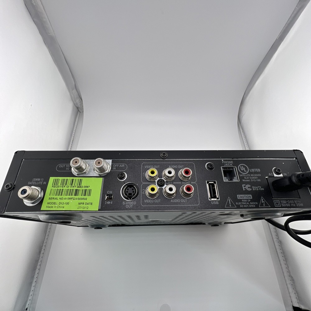 Direct TV Stream Box D12-100 No Remote