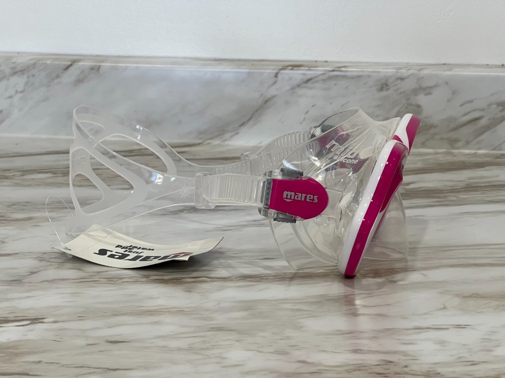 Mares X-Vision Mid 2.0 Mask - Pink/White - Open Box/Returned
