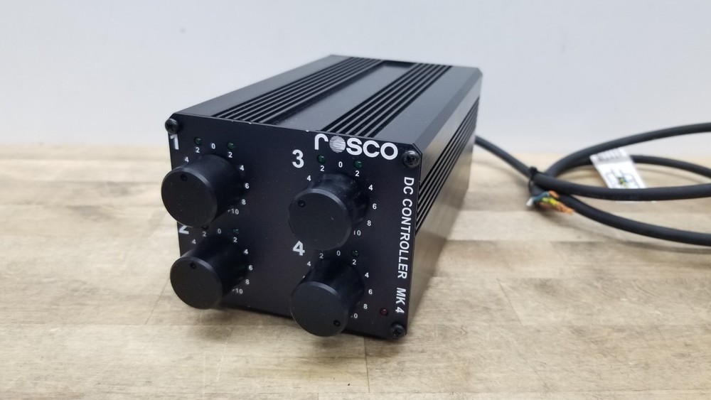 ROSCO DC CONTROLLER MK4 DMX 4 Channel Controller 230/120V DHA (READ) (#1)