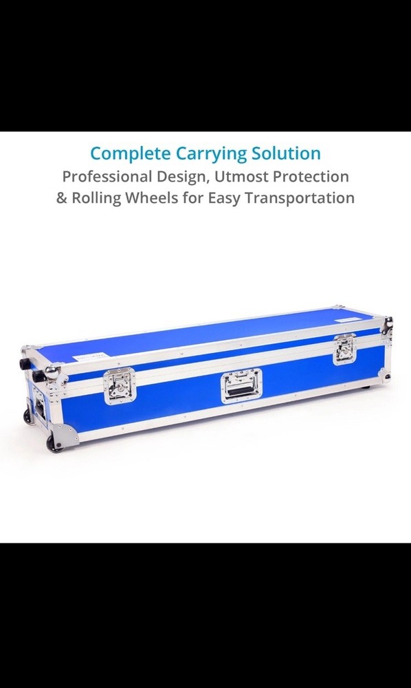 Proaim Flyking Precision Video Camera Slider (Mitchell Mount) + Flight Case 4ft!