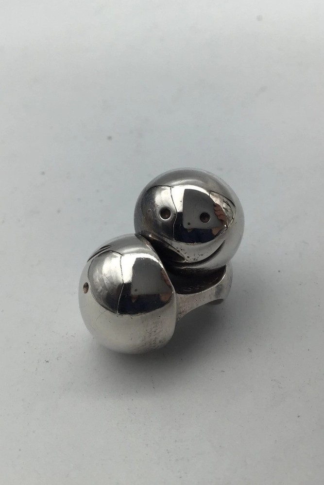 Ole Lynggaard Sterling Silver Cufflinks (Smiley)