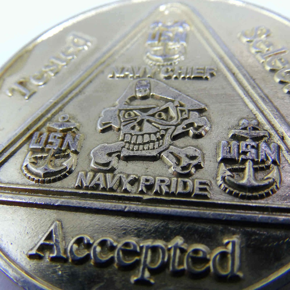 USN NAVY CHIEF STRIKE FIGHTER WING ATLANTIC CHALLENGE COIN
