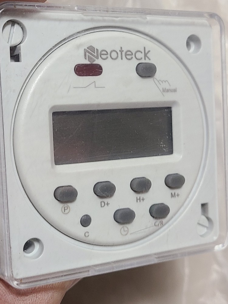 Neoteck 16A LCD Digital Electronic Programmable Timer Module 12 Volt