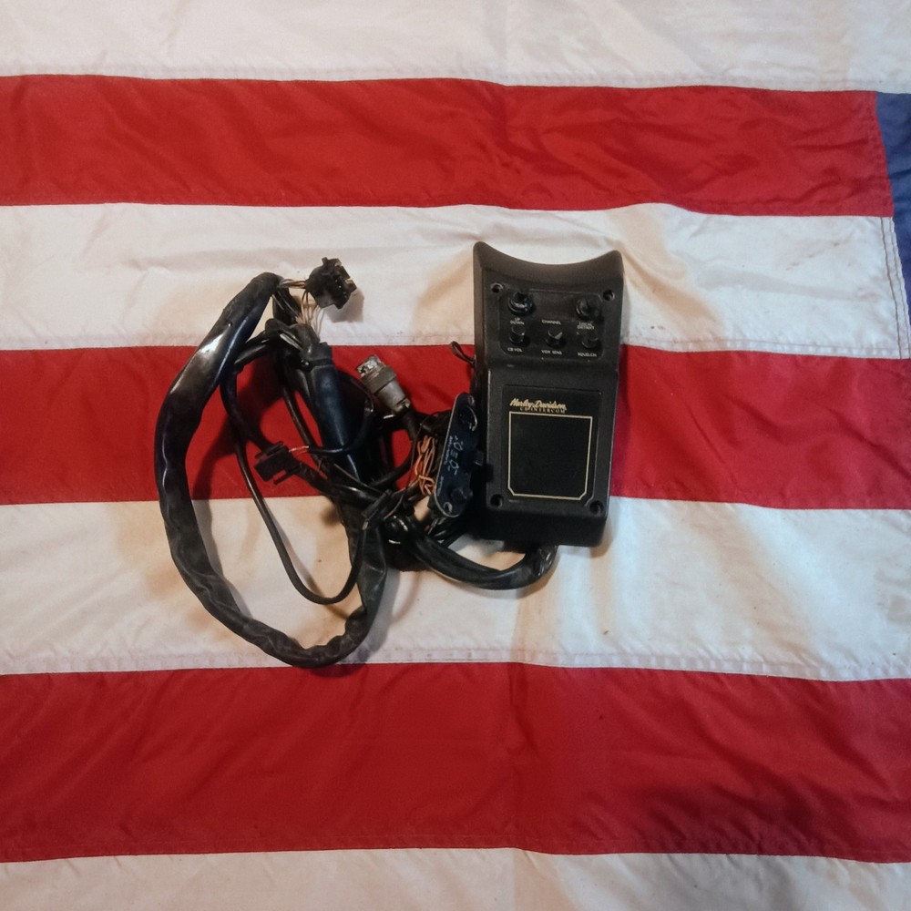 Harley Davidson CB Radio/ Intercom System Pulled From A 1992 Ultra Classic.