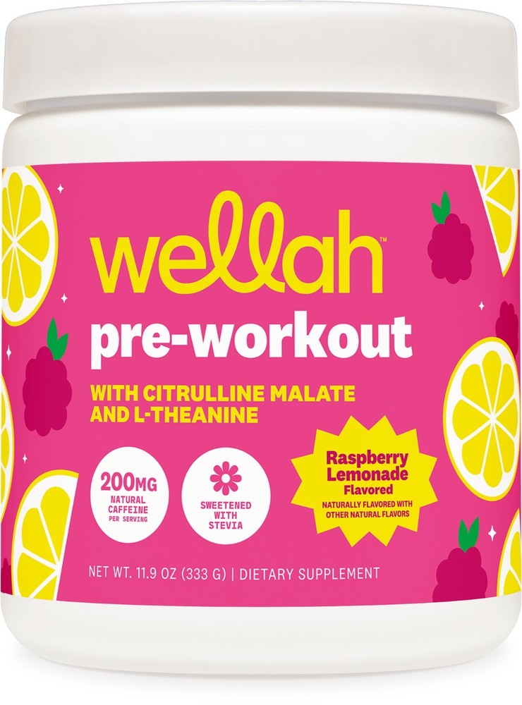 Wellah Get-Going Pre-Workout Drink Mix (Raspberry Lemonade)
