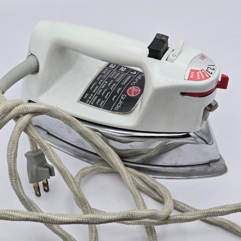 Vintage Hoover Iron Model 4430 Read Description