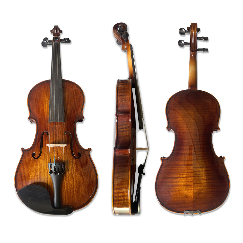 #special offer 3/4 Size Violin Kit 4 String Solid wood Violin Ebony Maple