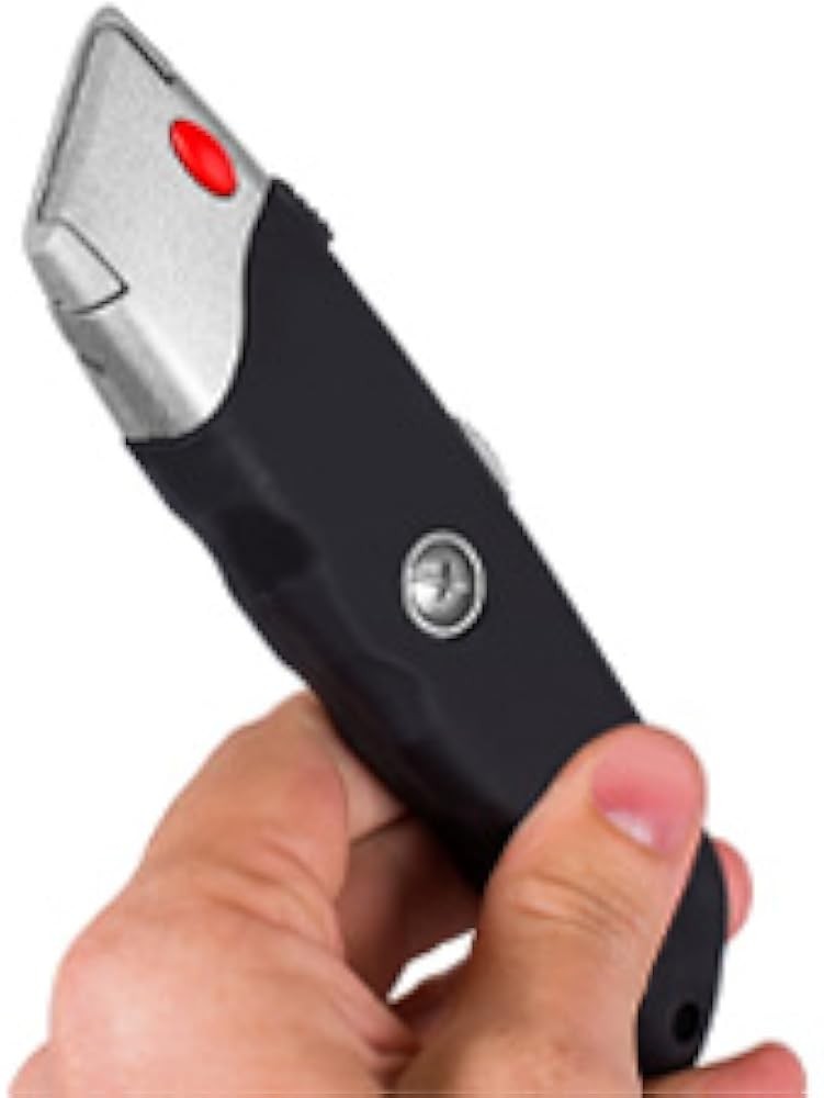 INTERNET'S Premium Utility Knife Set | Retractable Box Cutter with
