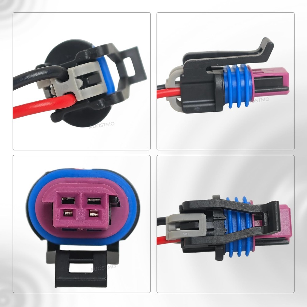 Coolant Temperature Sensor Connector for GM LS 2-Wire Pigtail, Water Temp LS1...