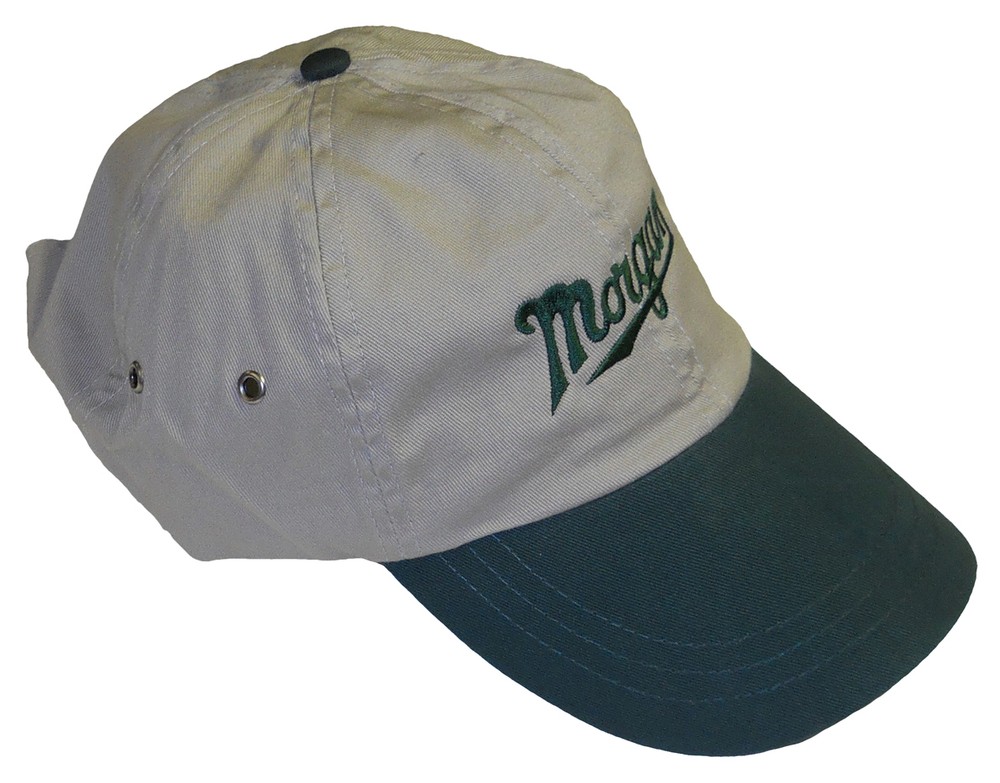 Morgan script embroidered hat