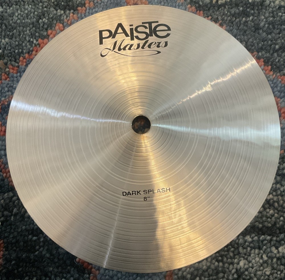 Paiste Masters Dark Splash Cymbal 8”