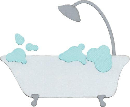 Quickutz 4x4 BATHTUB Dies Bubbles