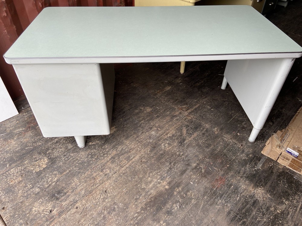 Vintage Steelcase Tanker Desk