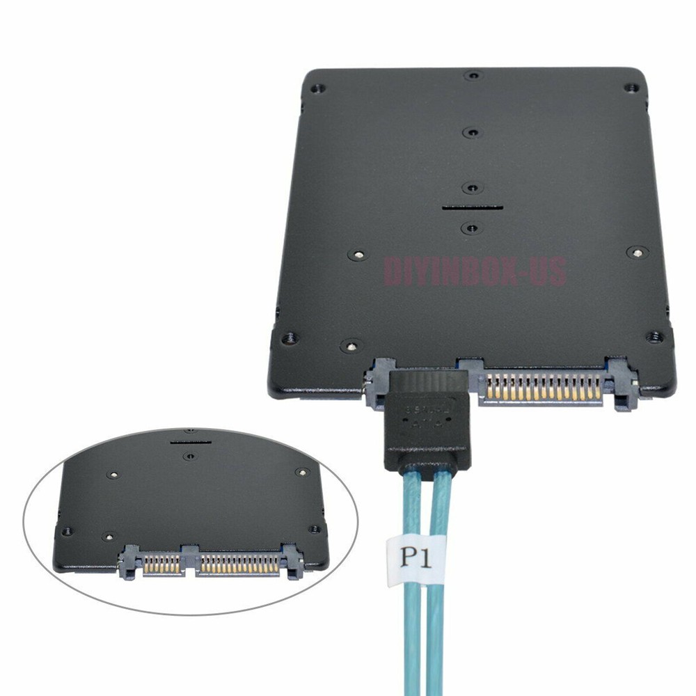 SSD 6 SATA 7pin to 6 SATA 7pin Target Hard Disk 6Gbps Data Server Raid Cable 1M