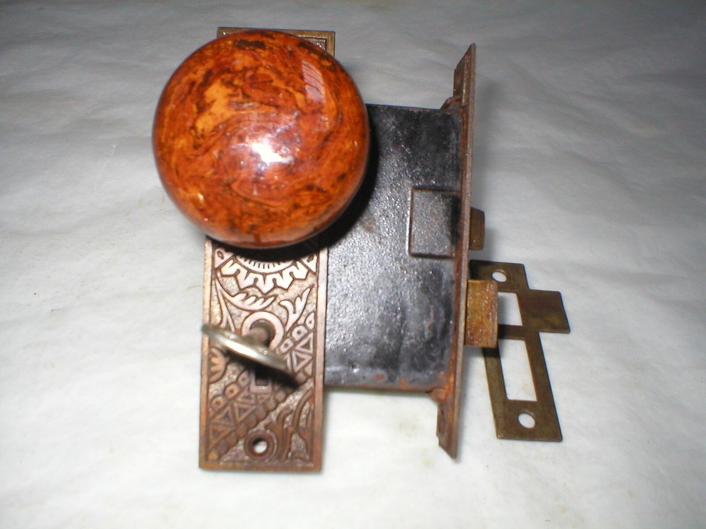 Antique Victorian Era Door Hardware