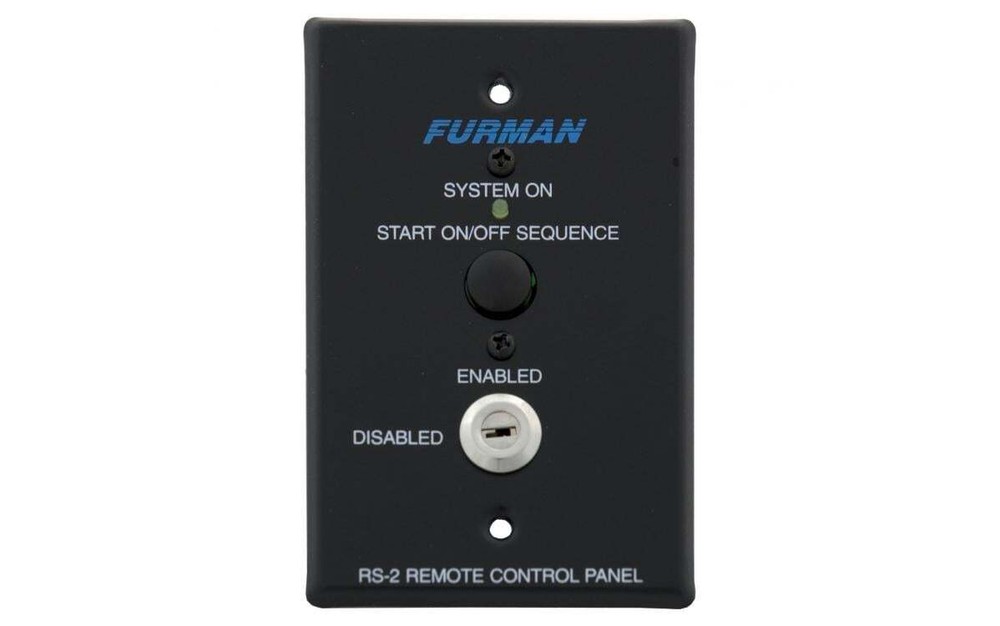 Furman RS2-FURMAN Momentary-Contact Remote System Control Switch Panel
