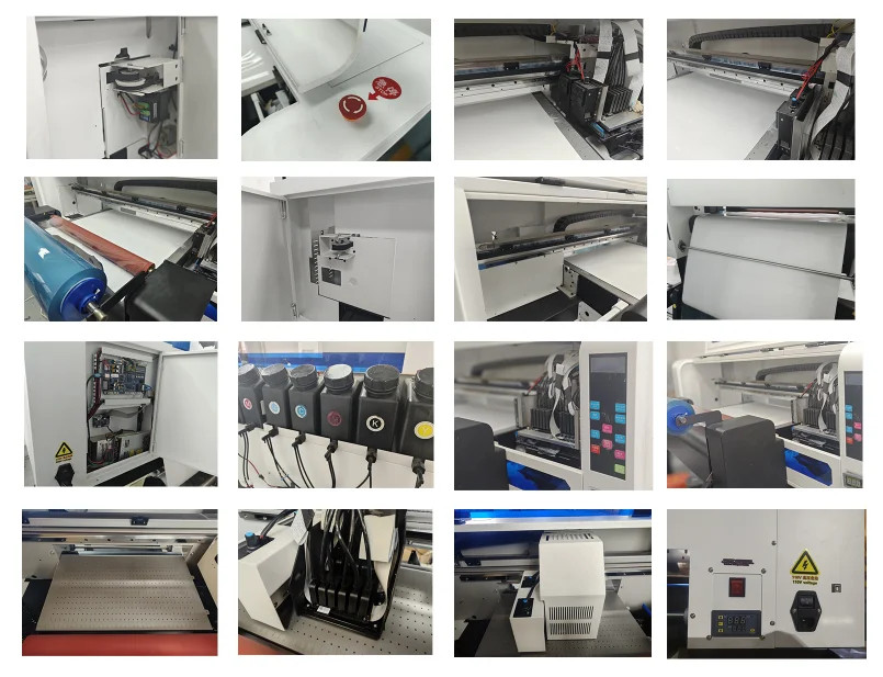 A3+ Dual XP600 Printheads DTF Printer UV for Automatic Cleaning Rollers
