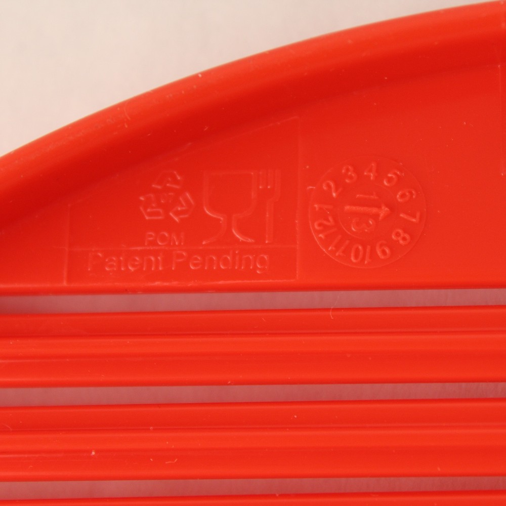 Snap On Red Foldable Pasta Strainer Kitchen Gadget Cooking Tool 9.5"