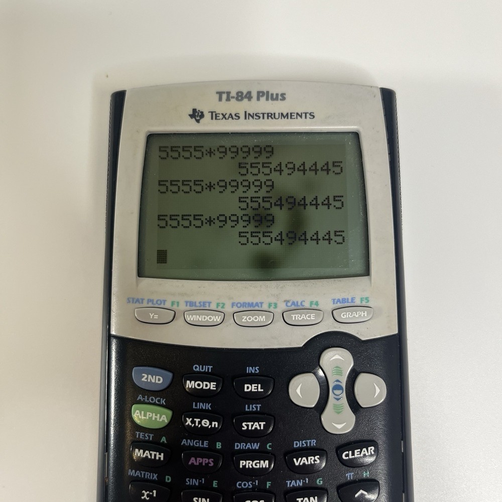 Texas Instruments TI-84 Plus Graphing Calculator - Tested