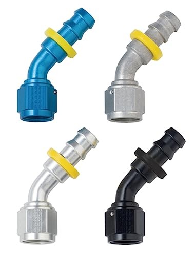 Fragola Performance Systems 204506 Bl 6 Pushlite End 45 Black