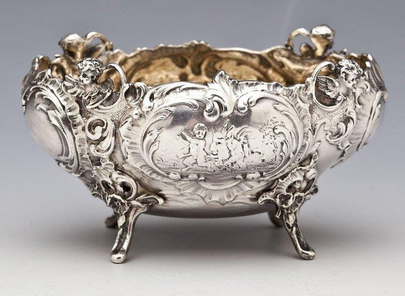 Fine German Sterling Dish; Georg Roth & Co.
