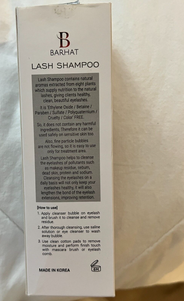 BARHAT Eyelash Extension Shampoo 60 ML