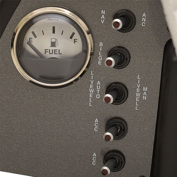 Crestliner Boat Dash Panel K-064-075A | 1600 Fish Hawk Black