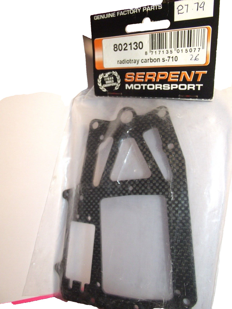 Serpent (SER802130) Radiotray Carbon