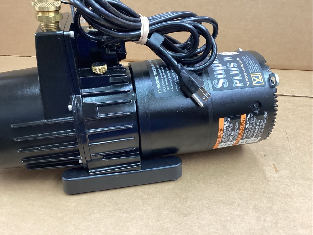 Yellow jacket Super Evac Plus II Vacuum pump model 93760