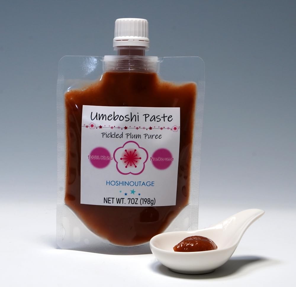 Umeboshi Paste 7oz - Authentic Japanese Pickled Plum Puree for Cooking