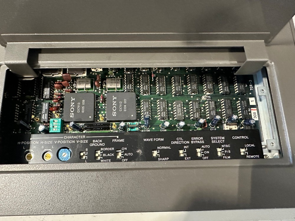 Sony BVG-1500 Rack Mounted Time Code Generator