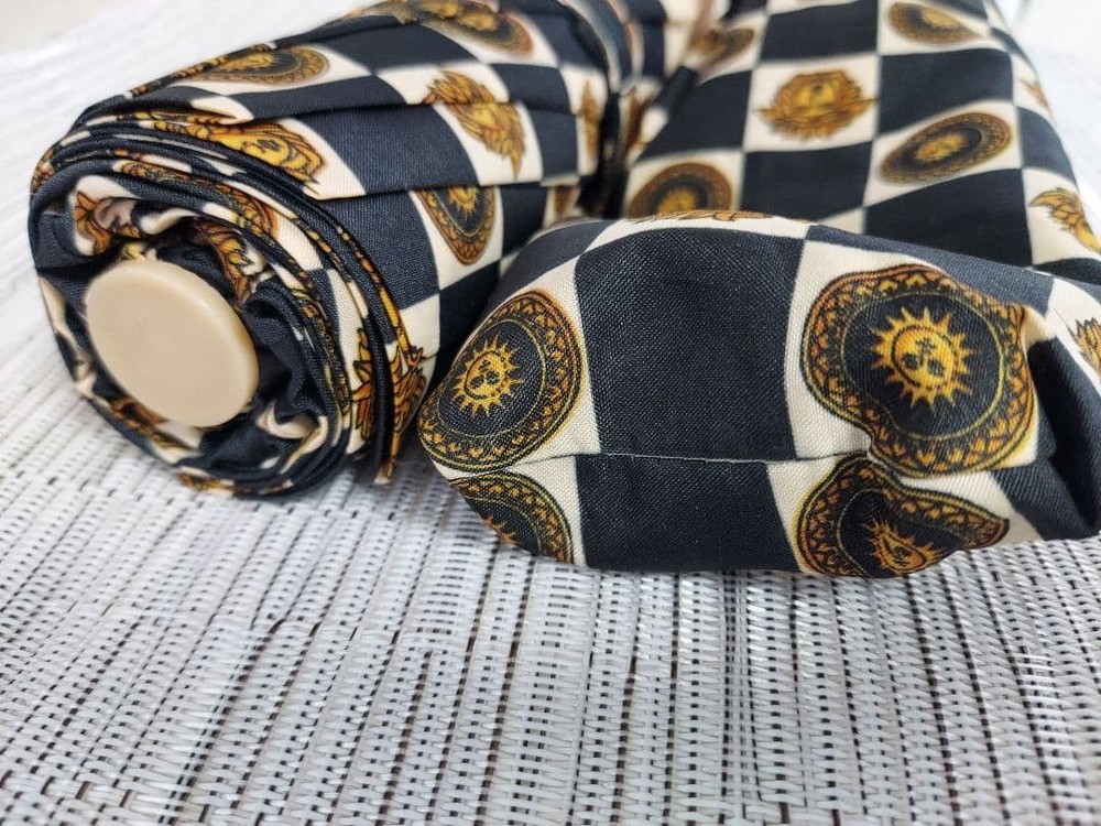 Versace Gianni Versace Grid Umbrella Luxury Ready to Use Authentic Premium