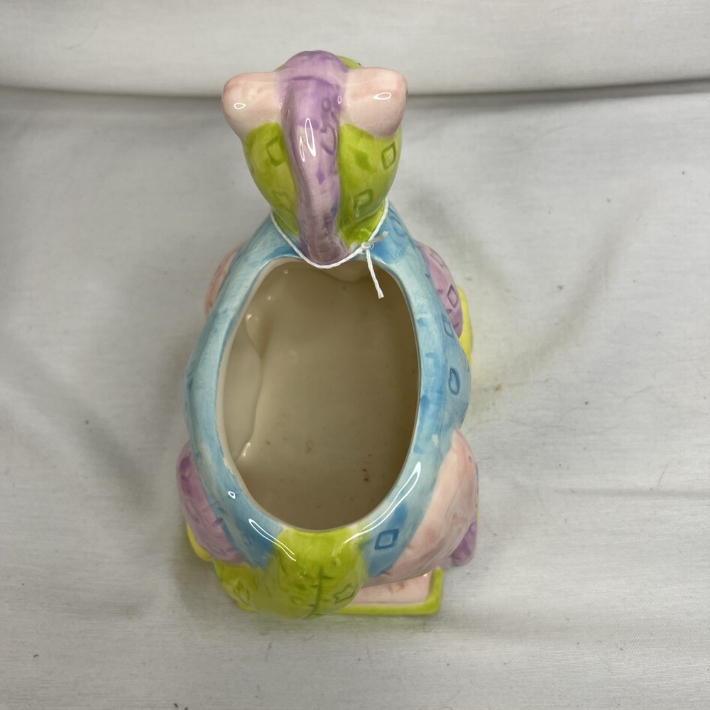 Ceramic Pastel Nursery Animal Planter