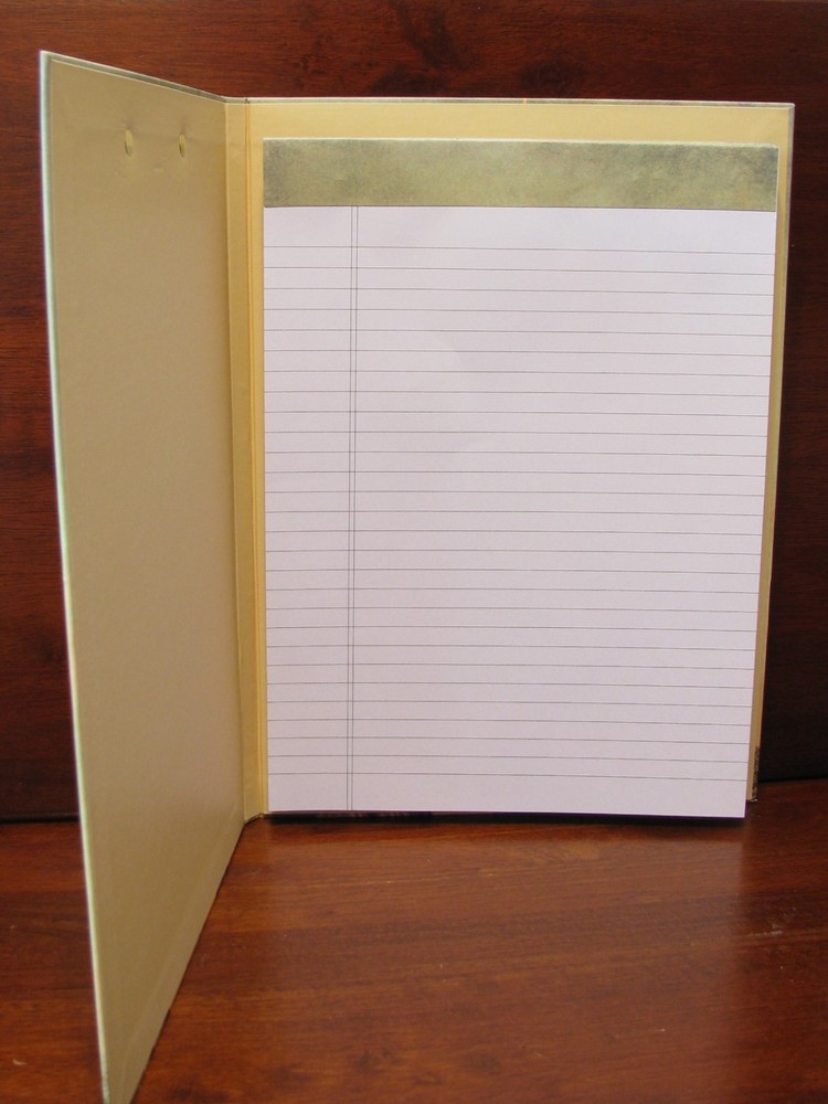 Paris Eiffel Tower Clipboard/Writing Pad Inside. Brand New. Charming.
