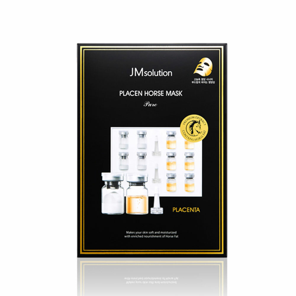 JMsolution Placen Horse Mask Pure - 1pack 10pcs