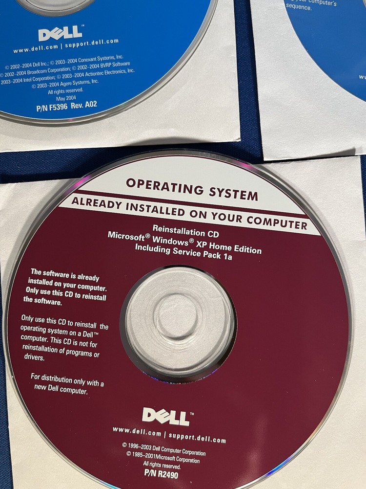 8-DELL CD-ROM’s , Tool Systems Software, Drivers & Utilities, Printer 926 & 720