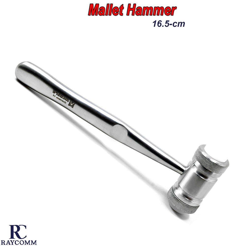 Dental Mallet Hammer Bone Grafting Implants Replaceable Teflon Surgical Lab CE