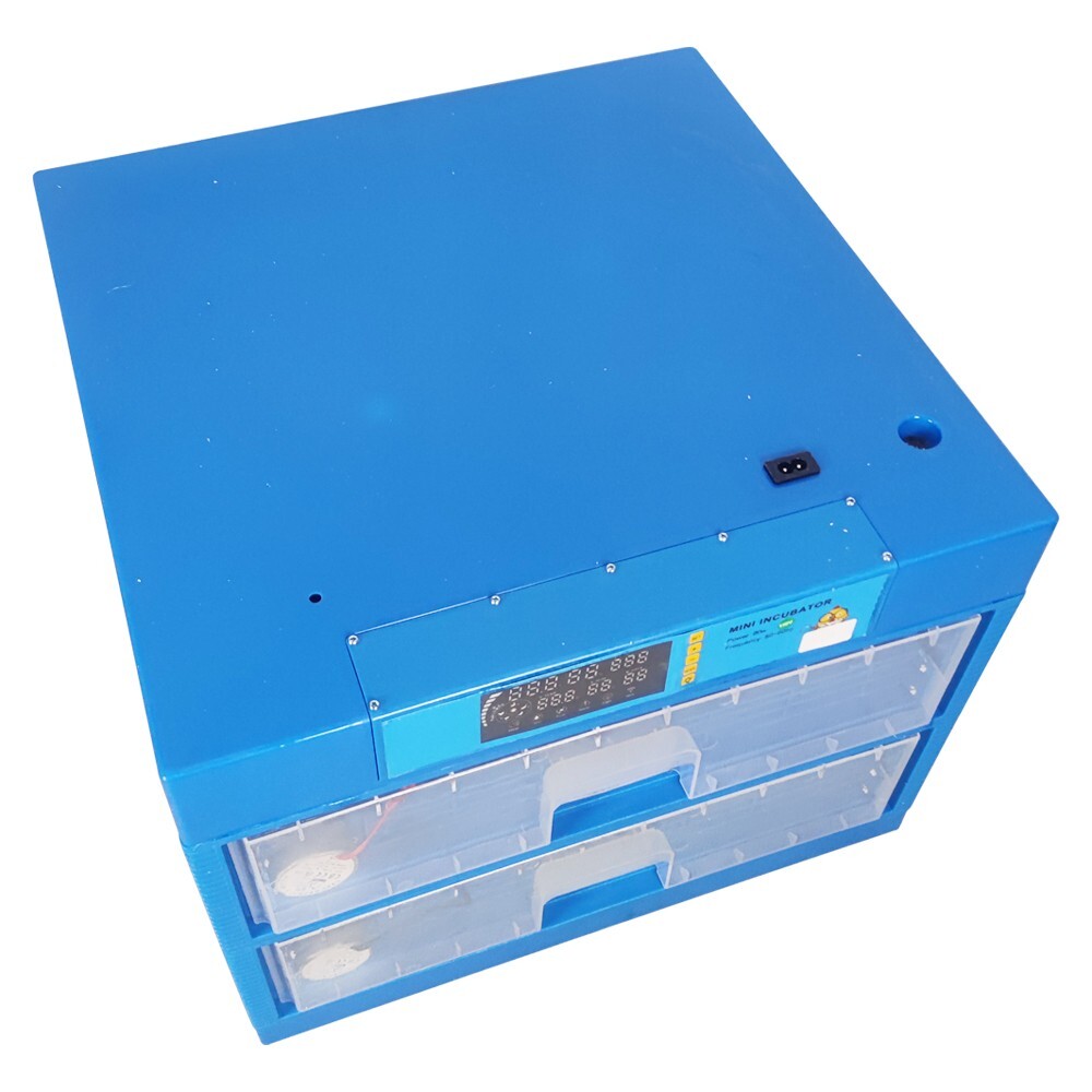 Egg Bird Incubator Automatic 128 Egg Turning Poultry Hatcher Breeder Drawer Type