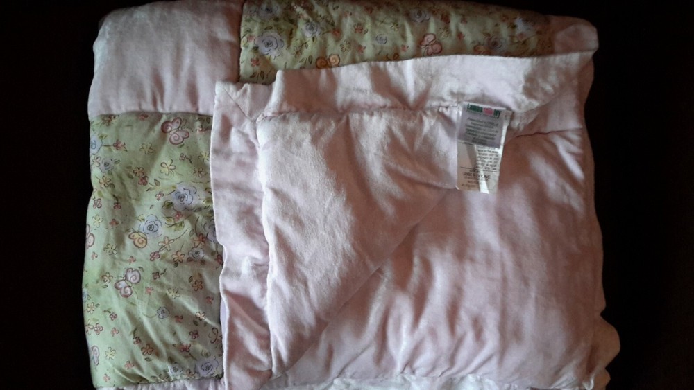 LAMBS & IVY Baby patchwork Quilt /Comforter Blanket