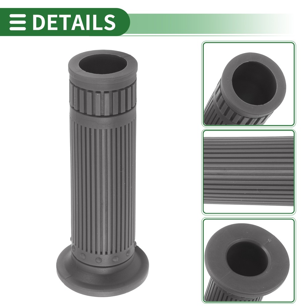 1" 25mm Motorcycle Knobs Handlebar Cover TPU Grey