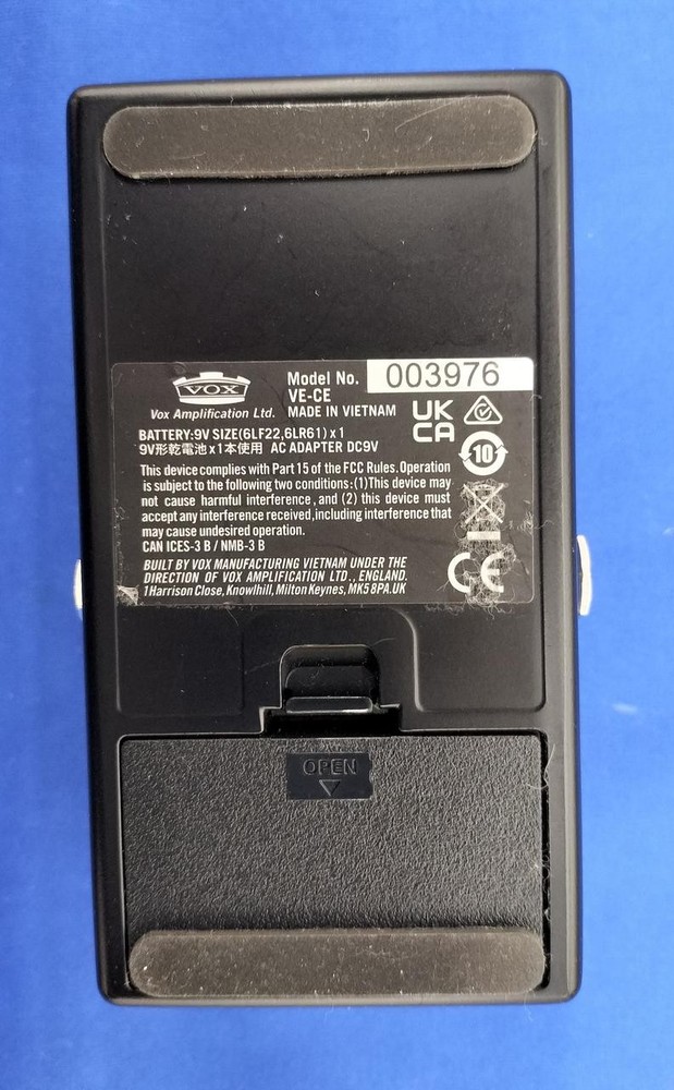 VOX VE-CE EFFECTOR 166804