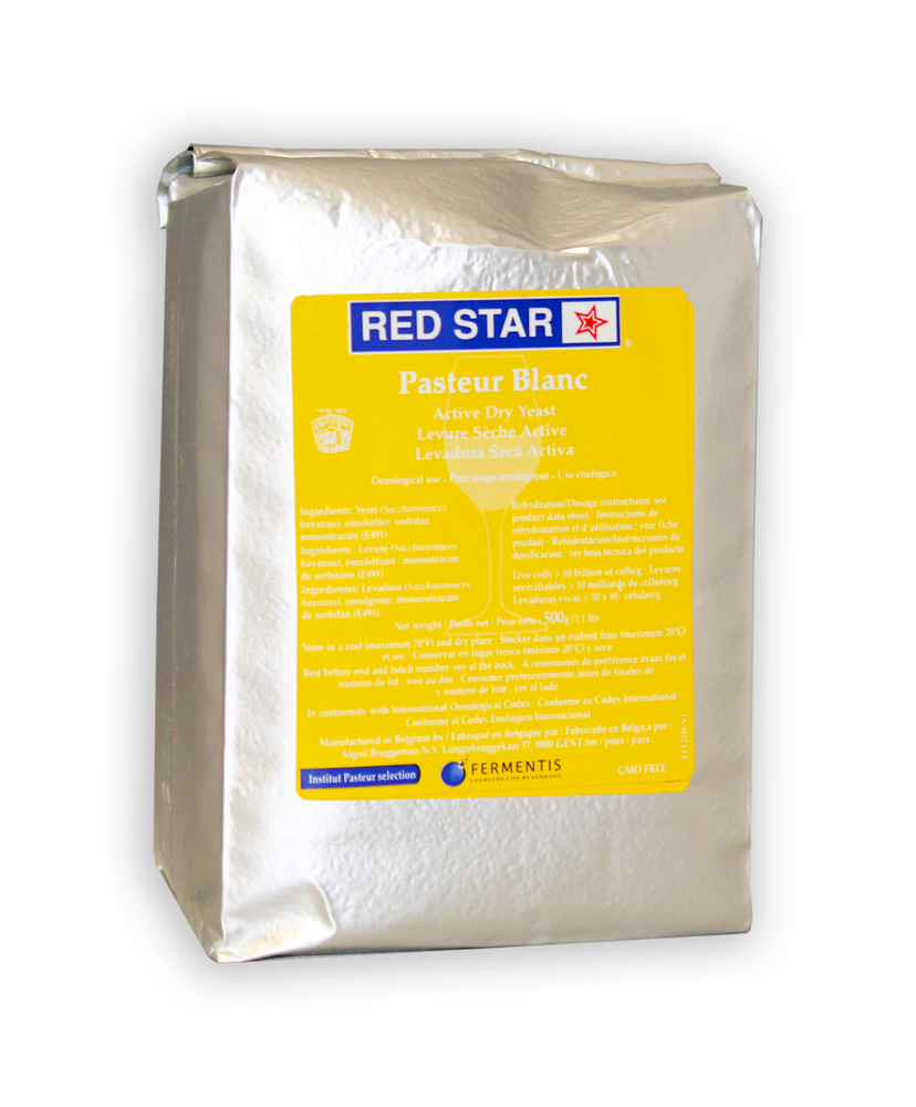 WINE YEAST Red Star Premier Blanc 500g Brick for Soda Cider Champagne Moonshine