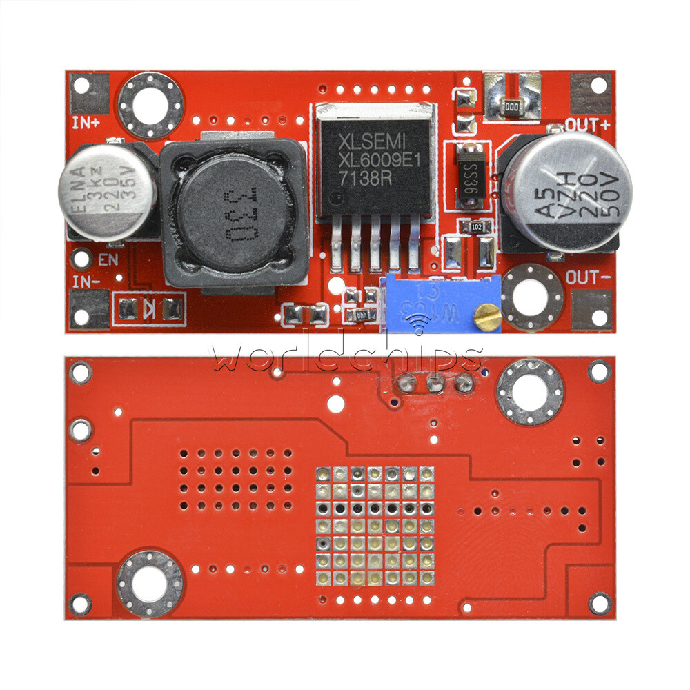 10x DC-DC Adjustable XL6009 Step-up boost Power Converter Module Replace LM2577