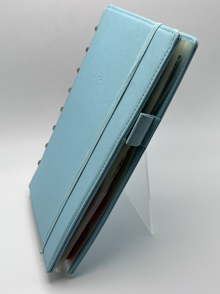 Tiffany Blue Martha Stewart Disc Notebook - Stack On 9 inches