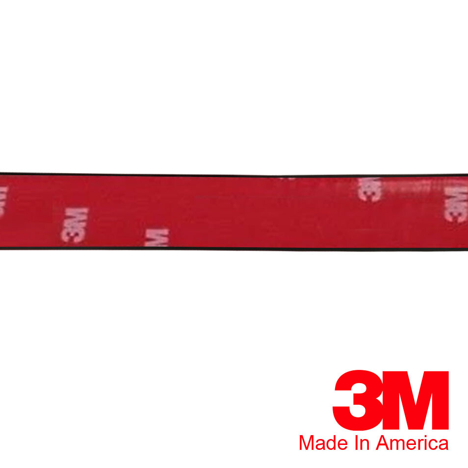 UNIVERSAL 1" CHROME RUNNING BOARD SIDE STEP BAR MOLDING FLEXIBLE ABS TRIM