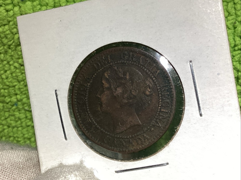 1859 CANADA 🇨🇦 LARGE CENT FREE 🚢 SHIPPING
