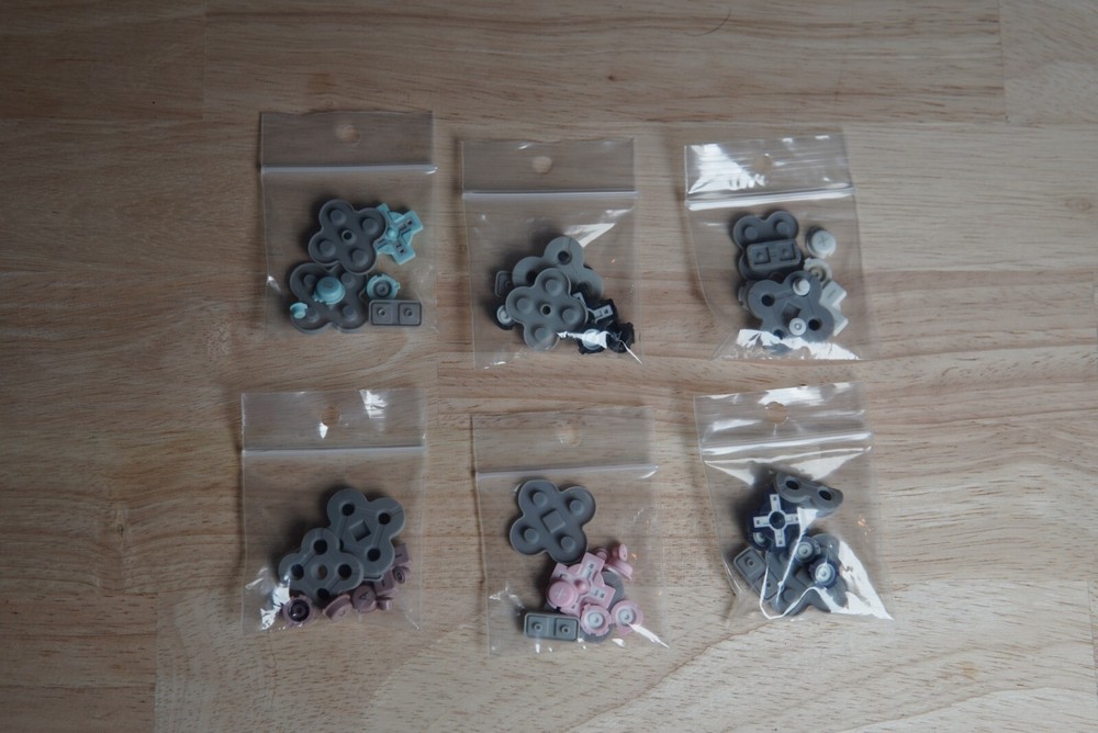 Authentic Nintendo DS Lite ABXY, Start, Select and D-pad Buttons with Membranes