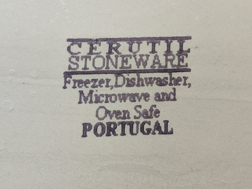 Cerutil Stoneware Rectangular Baking Dish - 11.5" x 8.5" - Yellow & White