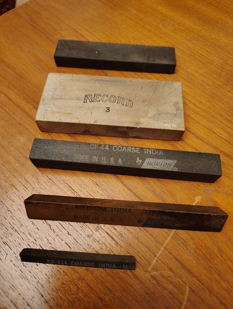 Sharpening Stones Lot of Five