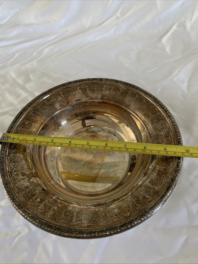 Vintage 10” Reed & Barton Silver Bowl #1202